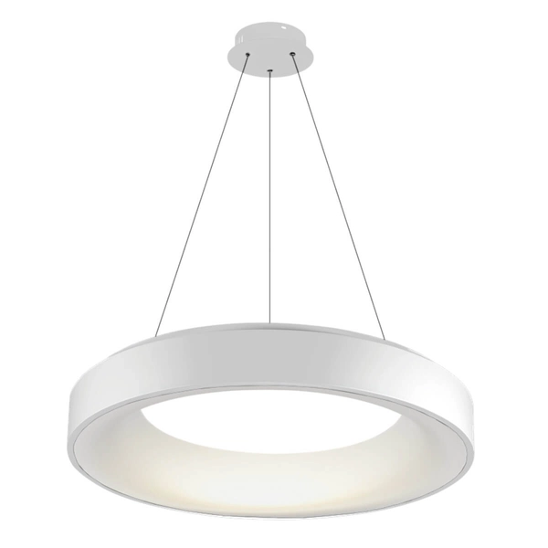 Wisząca lampa Sovana AZ3436 LED 40W 2700-6500K ściemniana do sypialni biała