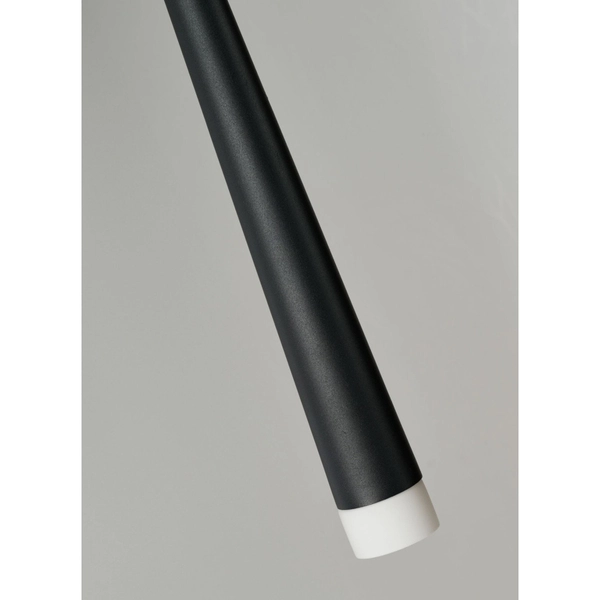 Jadalniana lampa wisząca Stylo kaskada nad stół czarna