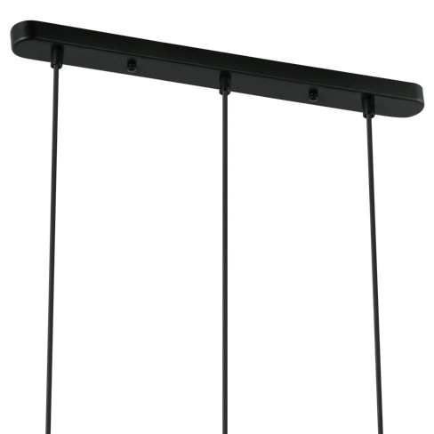 Loftowa LAMPA wisząca GROSETTA PND-53423-3-BK Italux modernistyczny zwis kule balls czarne białe