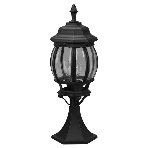 Latarenka zewnętrzna Elvo 506960132 IP23 metalowa czarna