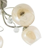 Jadalniana lampa sufitowa 8824/5 21QG kryształki mosiądz