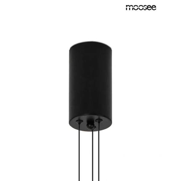 Wisząca lampa pająk OCTO czarna MSE1501100491 3xLED 30W 3000K kulista