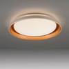 Okrągły plafon Sati 14368-60 Just Light LED 19,5W 3000K do jadalni mosiądz