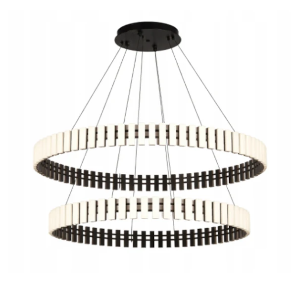 Podwójna lampa wisząca Klavia CGKLAVIA-80-DOUBLE LED 231W 3000K czarna