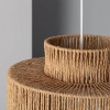 Salonowa lampa wisząca Boho ABR-LW14-BH-E27 Abruzzo tuba brązowy