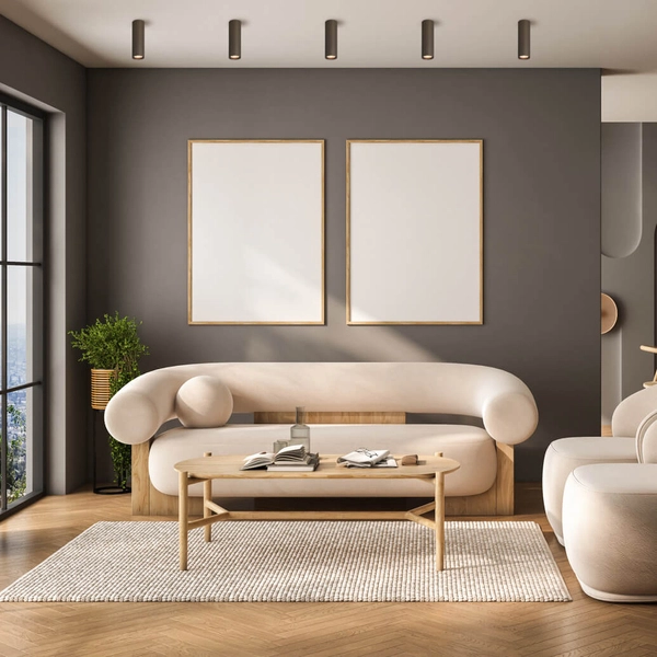 Lampa sufitowa do kuchni Rilok CLN-83920-M-BRO Italux punktowa brązowa