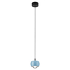 Wisząca lampa do salonu LIMA LE44283 LED 13W 3000K kula niebieska