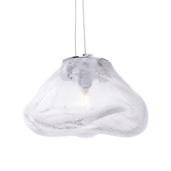 Wisząca lampa szklana Icy ST-6121-S Step bryła lodu transparentna