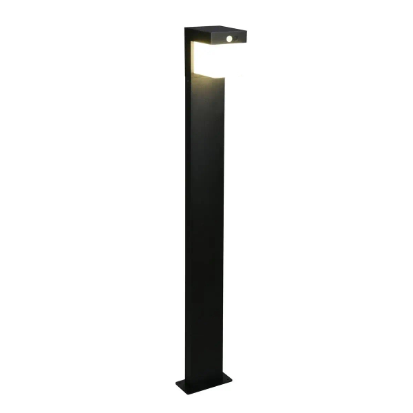 Lampa stojąca z czujnikiem COLOMBO R43286132 LED 5,5W 4000K IP44 czarny