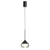 Wisząca lampa LED Suza PL0103-BK Yaskr LED 6W 3000K IP44 czarna