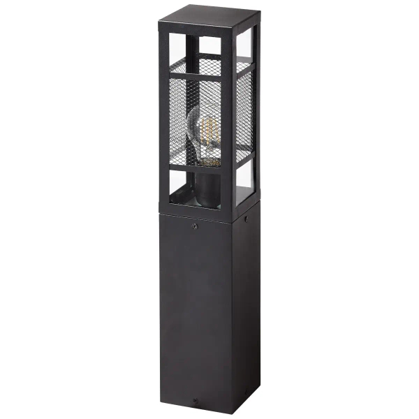 Metalowy słupek zewnętrzny Getta 96410/06 tuba IP44 czarny
