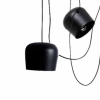 Wisząca lampa nad stół Spider ABR-SHIL-E27 Abruzzo regulowana czarna