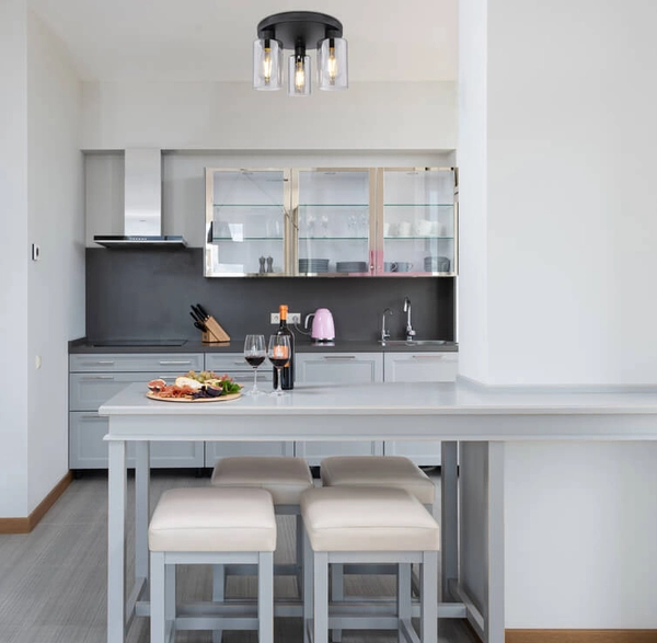 Sufitowa lampa Hadera 15465-3D tuby czarne przydymione