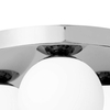 Plafon LAMPA sufitowa MIJA 30669303 Kaspa szklana OPRAWA modernistyczna okrągła kule balls do łazienki IP44 chrom białe