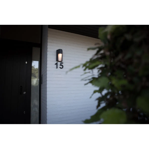 Elewacyjna LAMPA zewnętrzna URBAN 5196501118 Lutec metalowa OPRAWA kinkiet tuba ścienna IP54 szara