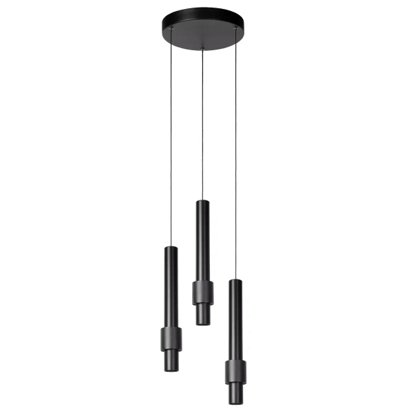 Wisząca lampa tubki MARGARY 24402/15/30 Lucide LED 12,9W 2700K czarny
