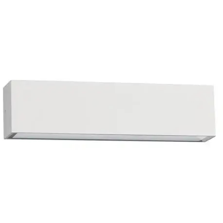 Ledowy naścienny kinkiet RAVEZCO LE75198 LED 22W 3000K IP65 biała