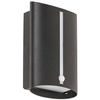 Elewacyjna LAMPA ścienna BALTIMORE 8731 Rabalux zewnętrzna OPRAWA z czujnikiem ruchu IP44 czarna matowa