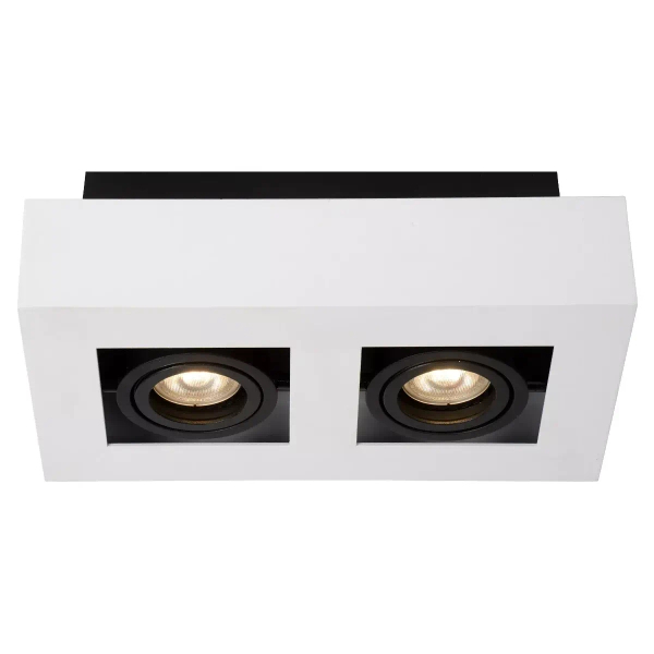 Sufitowa lampa belka XIRAX 09119/11/31 Lucide do gabinetu biała czarna