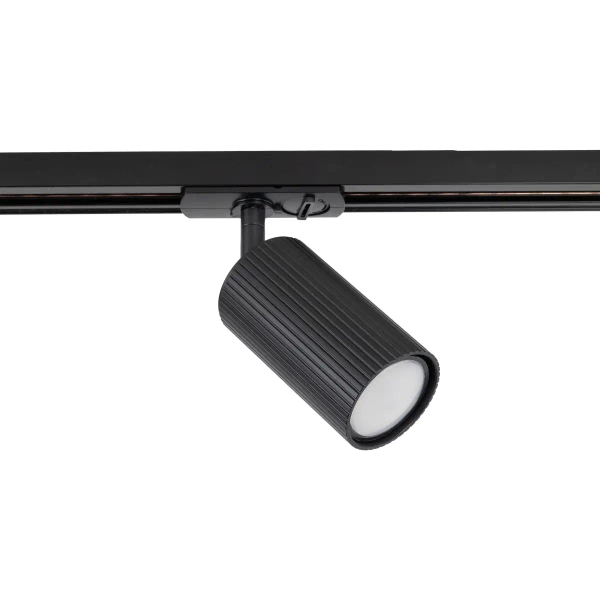 Jednofazowa szynowa lampa Tracer Tune 16143 żebrowana tuba czarny