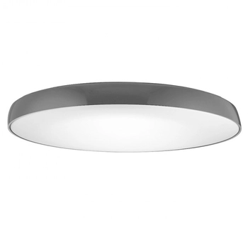 Nowoczesny plafon salonowy Cortona LED 50W 4000K okrągły szary