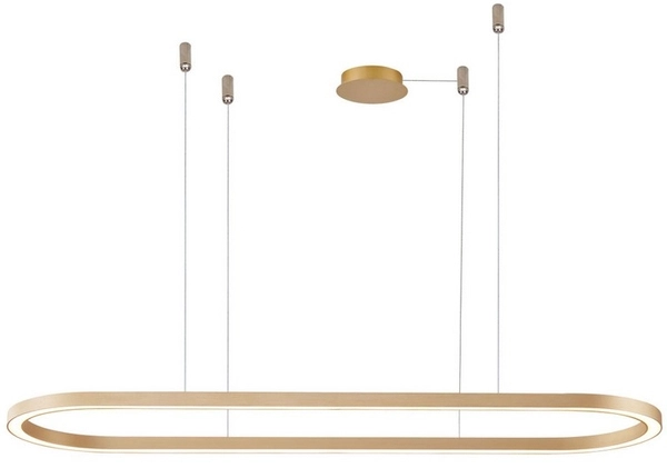 Lampa ledowa wisząca Elena AZ5058 60W 3000K nowoczesna złota