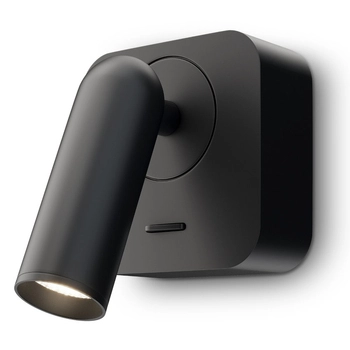 Kinkiet punktowy Mirax C039WL-L3B3K LED 3W 3000K do hotelu czarny