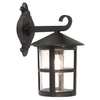 Kinkiet elewacyjny Hereford BL21-G-BLACK Elstead lampion na balkon czarny