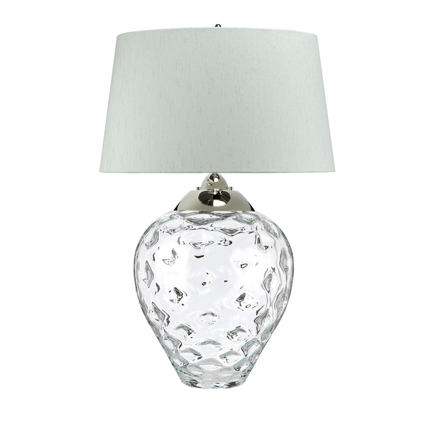 Biurkowa lampa QN-SAMARA-TL-LRG-CLR bezbarwna nikiel