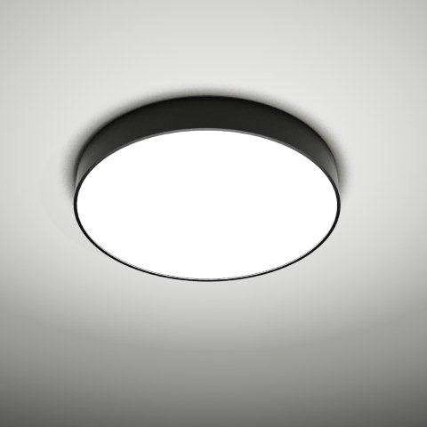 Plafon LAMPA sufitowa BUNGO 1157 Shilo okrągły OPRAWA ścienna KINKIET czarny