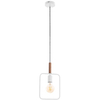 Skandynawska lampa wisząca Frame 31-73563 ramka zwis loftowy biały