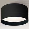Łazienkowa LAMPA sufitowa TOSA 8060 Shilo metalowa OPRAWA okrągły plafon IP44 czarny