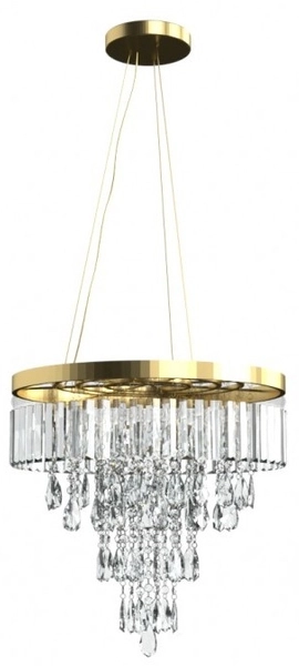 Żyrandol pałacowy wiszący Kalabria AZ4905 przezroczysty