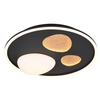 Sufitowa lampa PEBBLE 643110132 Trio LED 36W 2700-6000K z pilotem czarna