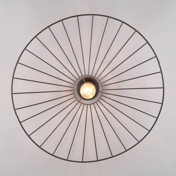 Nasufitowa lampa Chapeau R61451032 RL Light kapelusz japandi czarna