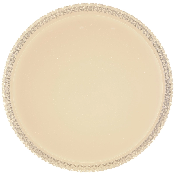 Plafon LAMPA sufitowa OVI 41749-22 Globo okrągła OPRAWA glamour crystal LED 22W 3000K - 6500K kryształki biały - przezroczys