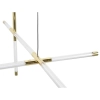 Designerska wisząca lampa MIKADO MSE1501100488 LED 43W 3000K sticks złota