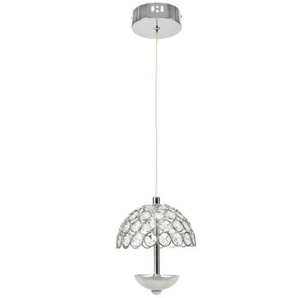 Kryształowa lampa wisząca VENUS ML314 LED 5W 4000K chrom