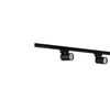 Regulowany system szynowy Sofia 04033 zestaw do salonu czarny