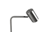 Biurkowa LAMPA regulowana VANTOS DL107512400 Trio metalowa LAMPKA stojąca tuba loftowa na stół nikiel