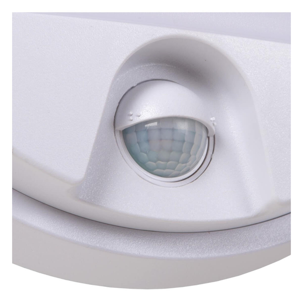 Owalna lampa ścienna Hups 22864/10/31 IP54 LED 10W 3000K biały