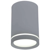 Sufitowa lampa spot 2276007 metalowa plafon okrągły downlight szary