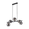Loftowa lampa wisząca do jadalni ESTERA 6707 TK Lighting kule czarne