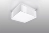Kinkiet LAMPA ścienna SL.0144 kwadratowa OPRAWA sufitowy plafon biały