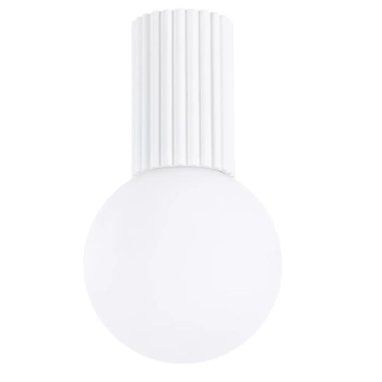 Kulista sufitowa lampa HALO SL.1708 do łazienki IP44 biała