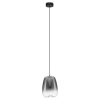 Szklana lampa wisząca JAREVIA LE45121 LED 3W 3000K do jadalni szara