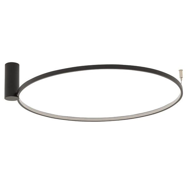 Lampa ścienna pierścieniowa Circolo 10865 Nowodvorski LED 21W 4000K czarna