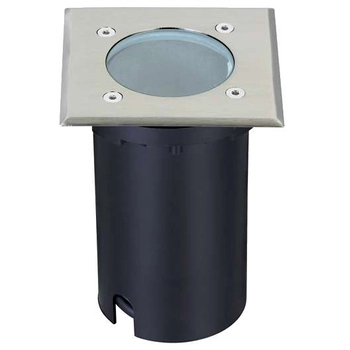 Najazdowa LAMPA ogrodowa COMETA 300546 Polux kwadratowa OPRAWA zewnętrzna IP65 outdoor wpust satyna