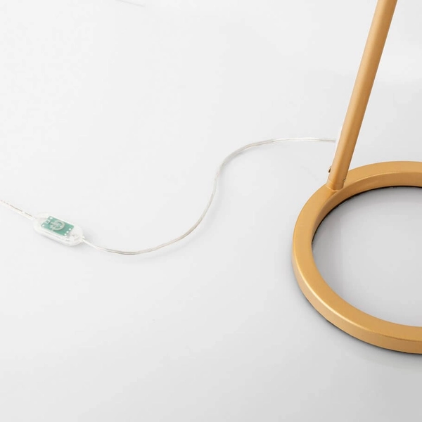 Stołowa lampka LED do biura VIBORAL LE44525 LED 18W 3000K złota