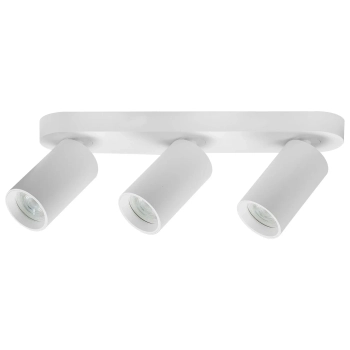 Trójpunktowa sufitowa lampa Yorli 73087 spoty tubki biały